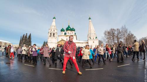 Новогодний флэшмоб пройдет на центральной площади Ярославля