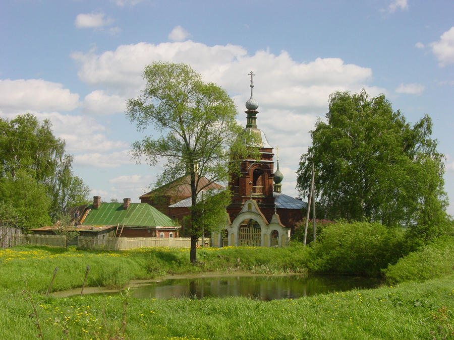 Ярославская область деревня река Церковь