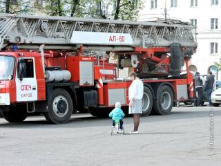 Эвакуация студентов в общежитие ЯГТУ