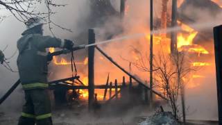 В поселке Волга в своем доме сгорели пенсионеры