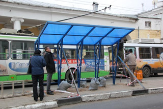 Автобусные остановки Ярославля преобразятся