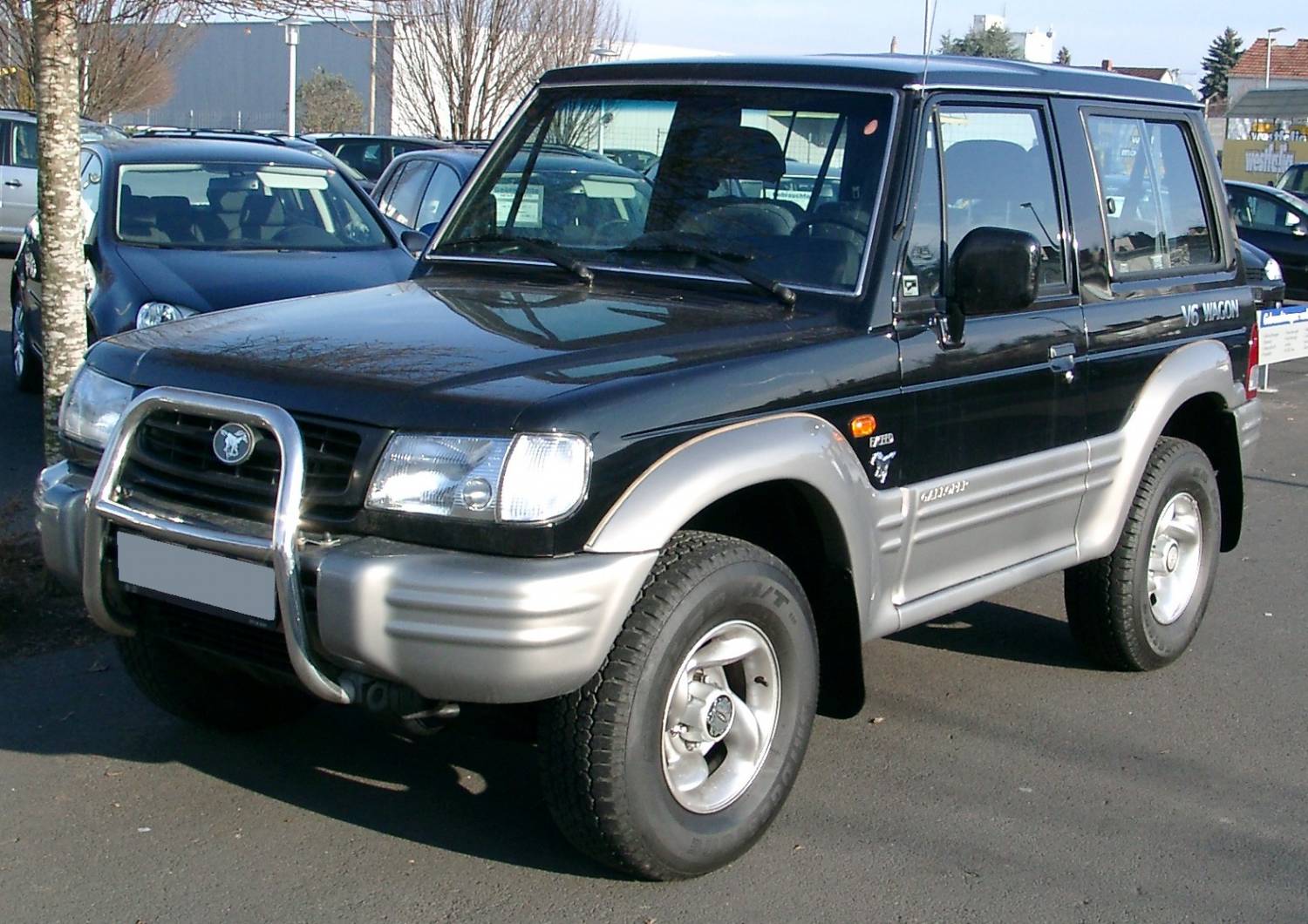 Корейский внедорожник Hyundai Galloper