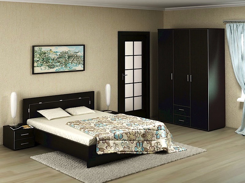 Роль мебельного гарнитура в дизайне спальной комнаты